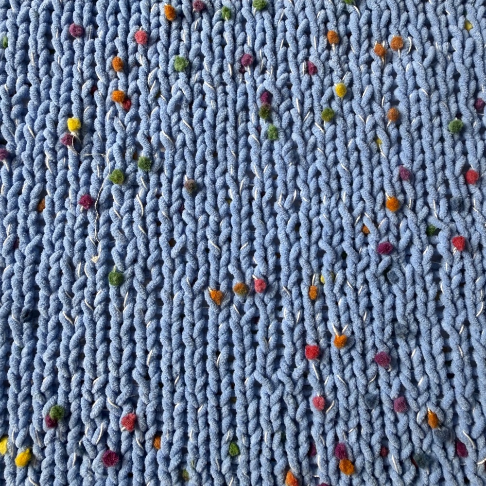 Women's Altar'd State Blue Cardigan Lightweight Knit Sweater Size Medium - Picture 5 of 9